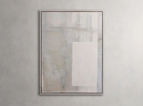 Monochrome Beige I Framed Print