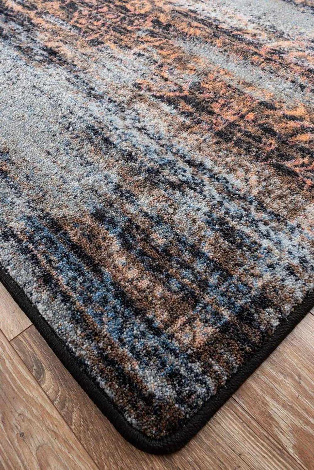 Montreal Distressed Elements Area Rugs