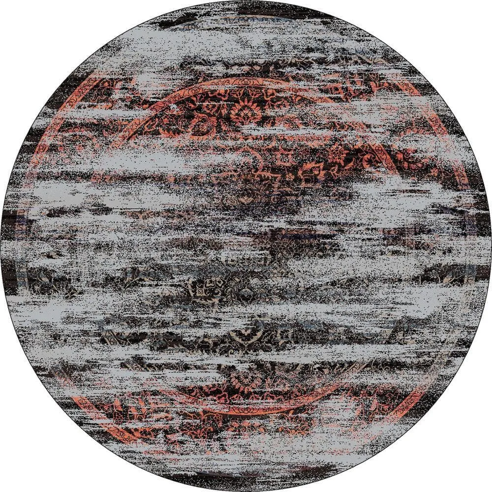 Montreal Distressed Elements Area Rugs