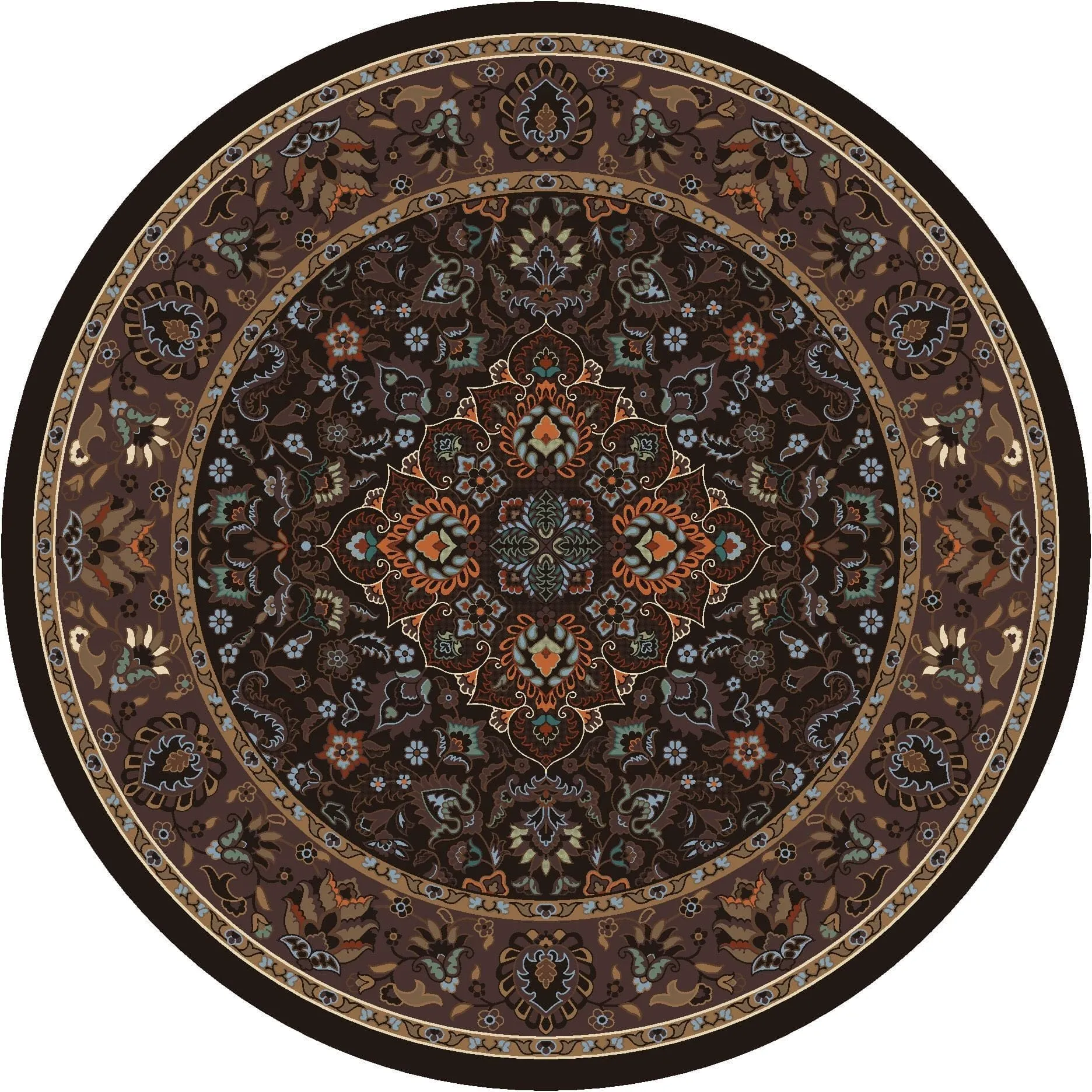 Montreal Electric Persia Area Rugs