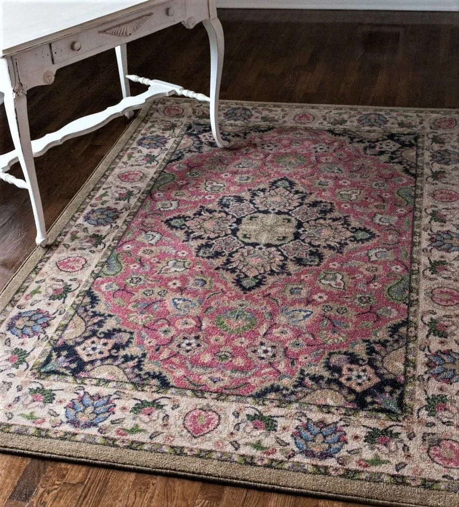 Montreal Persia Rose Area Rugs