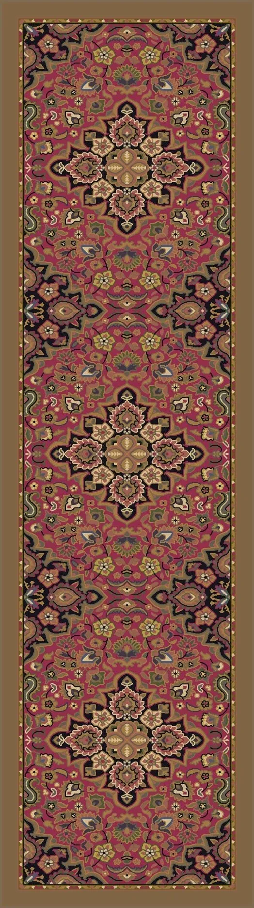 Montreal Persia Rose Area Rugs