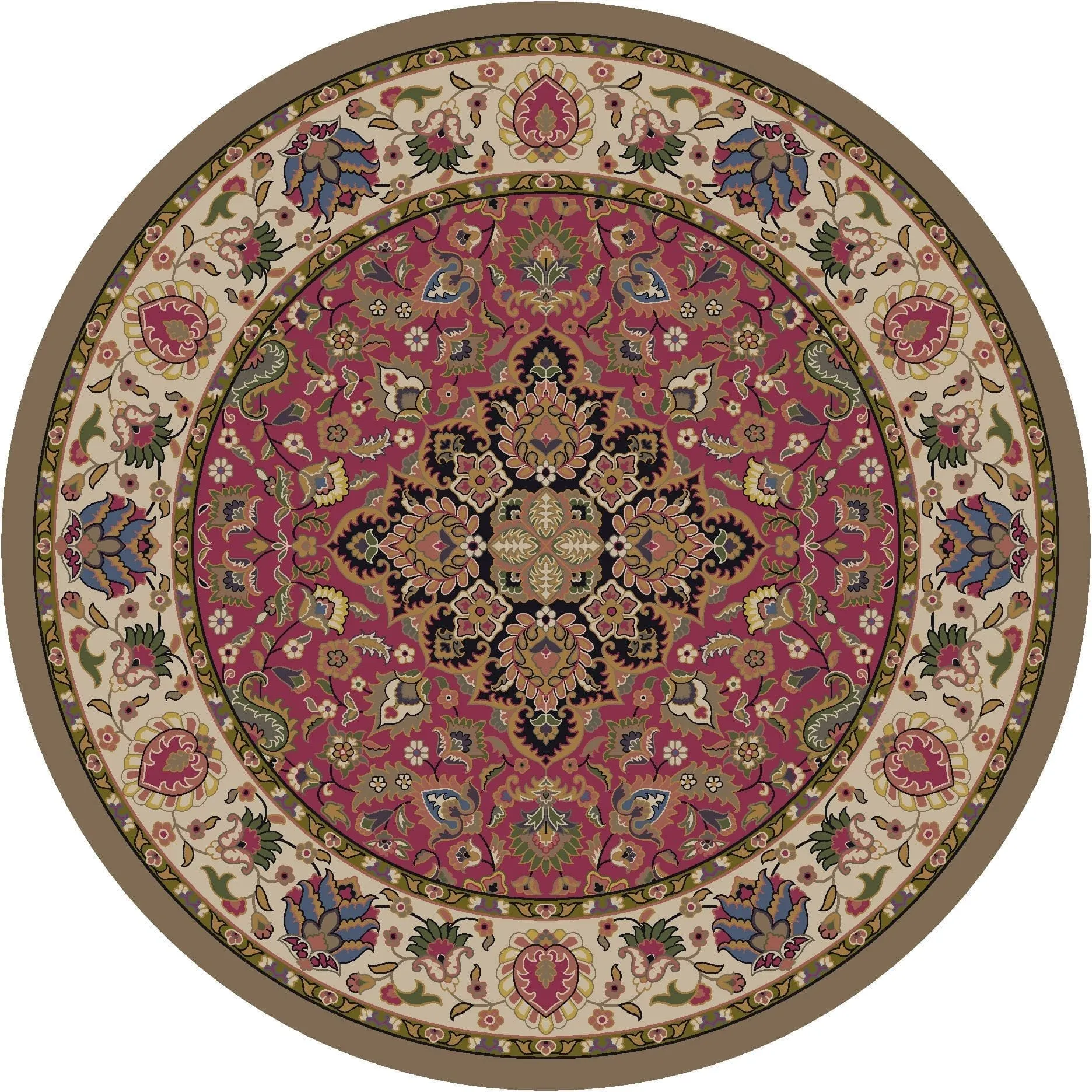 Montreal Persia Rose Area Rugs