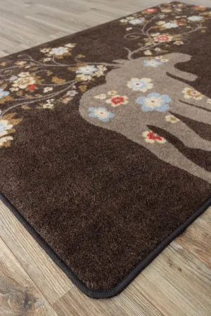 Moose Blossom Rugs in 3 Colors serving tray, cheese board