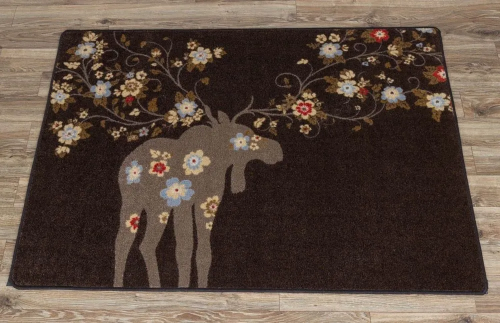 Moose Blossom Rugs in 3 Colors