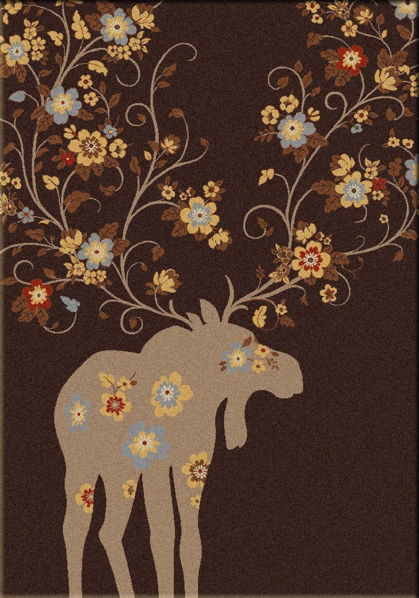Moose Blossom Rugs in 3 Colors