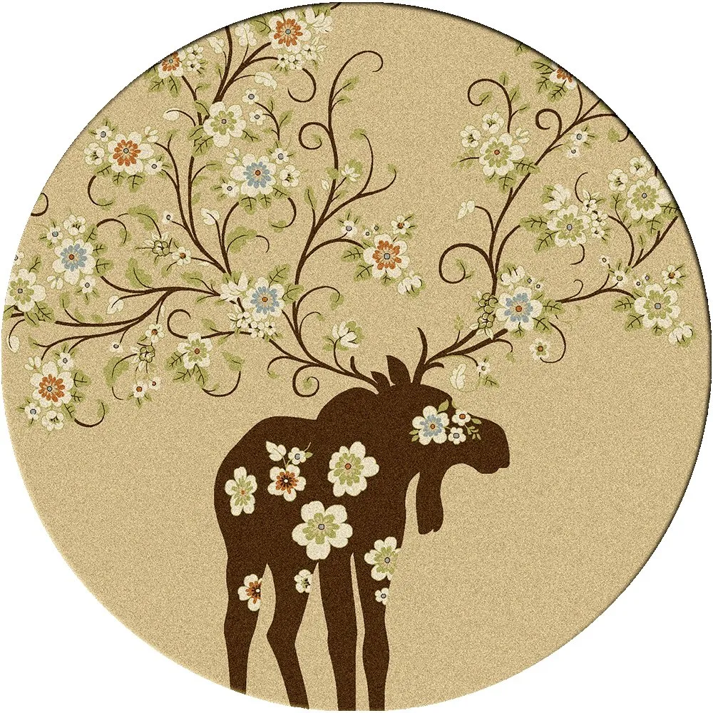 Moose Blossom Rugs in 3 Colors