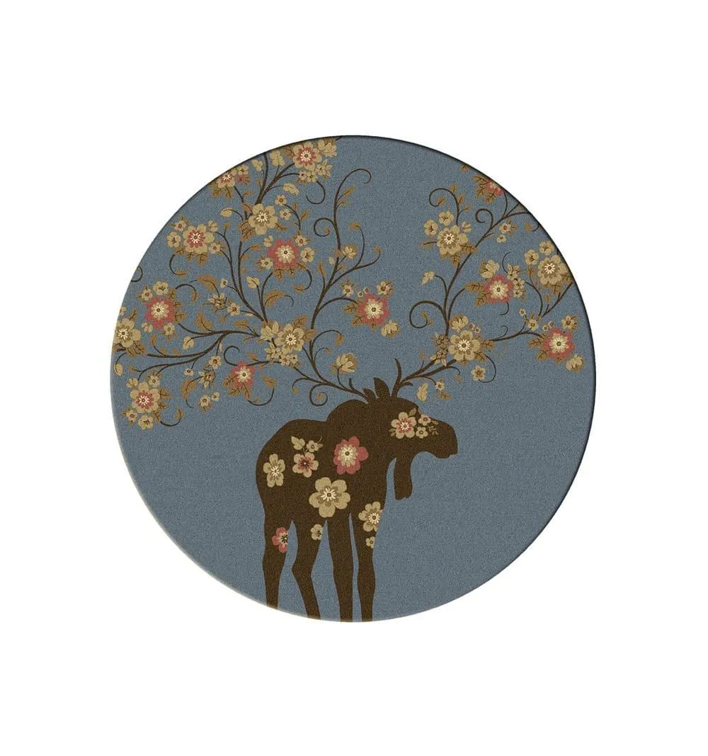Moose Blossom Rugs in 3 Colors