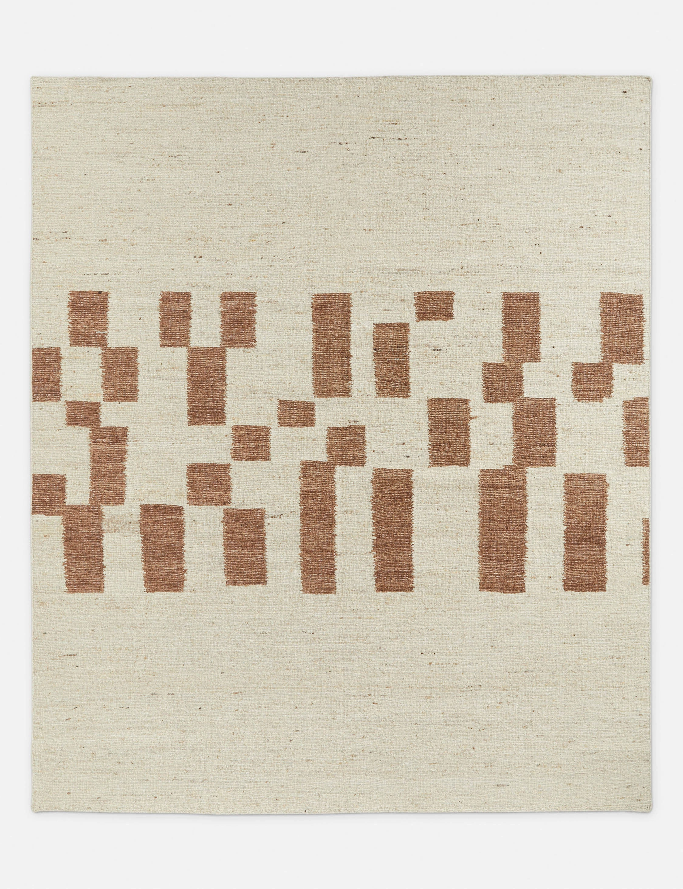 Mosaic Handwoven Wool Rug by lan Byrd