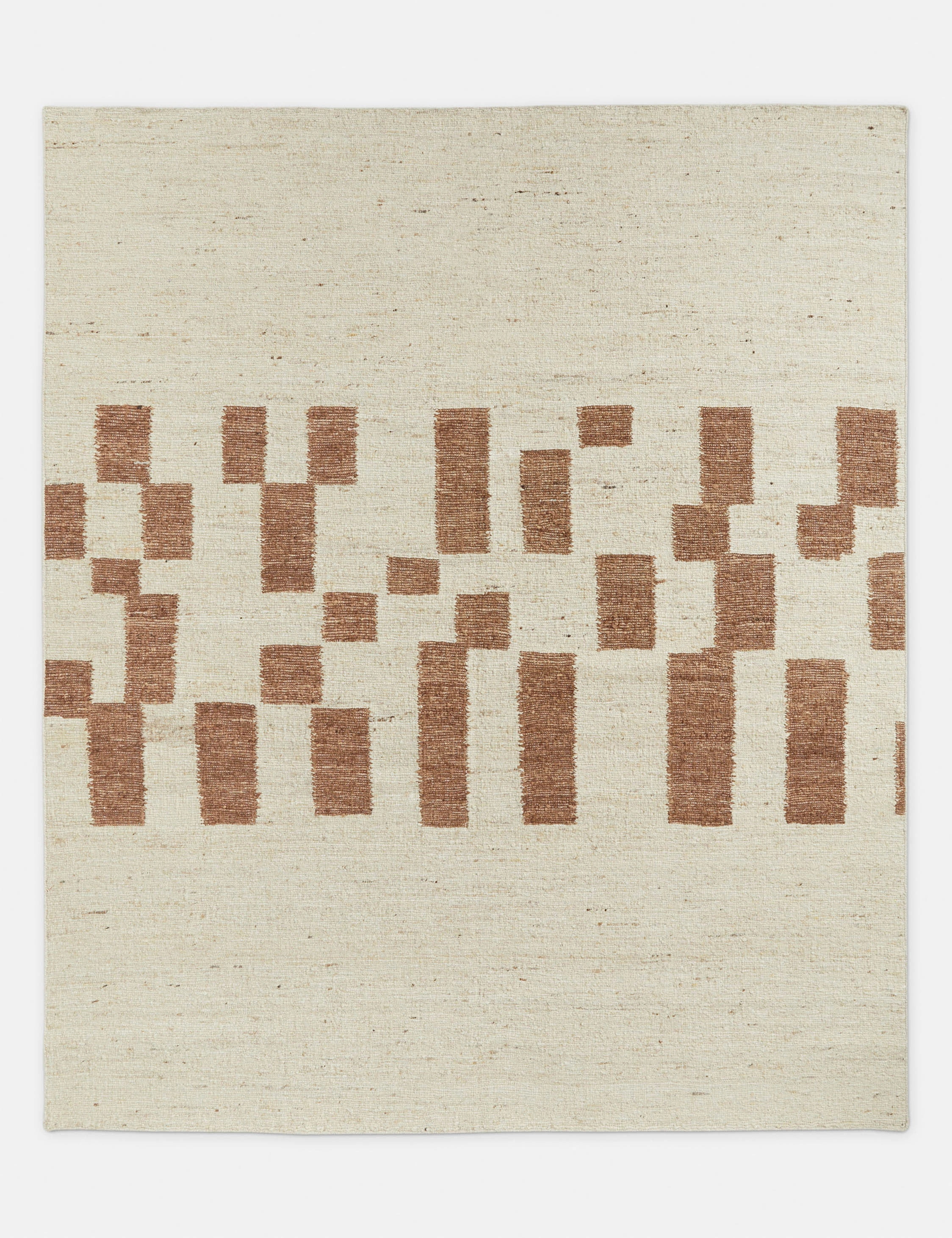 Mosaic Handwoven Wool Rug by lan Byrd