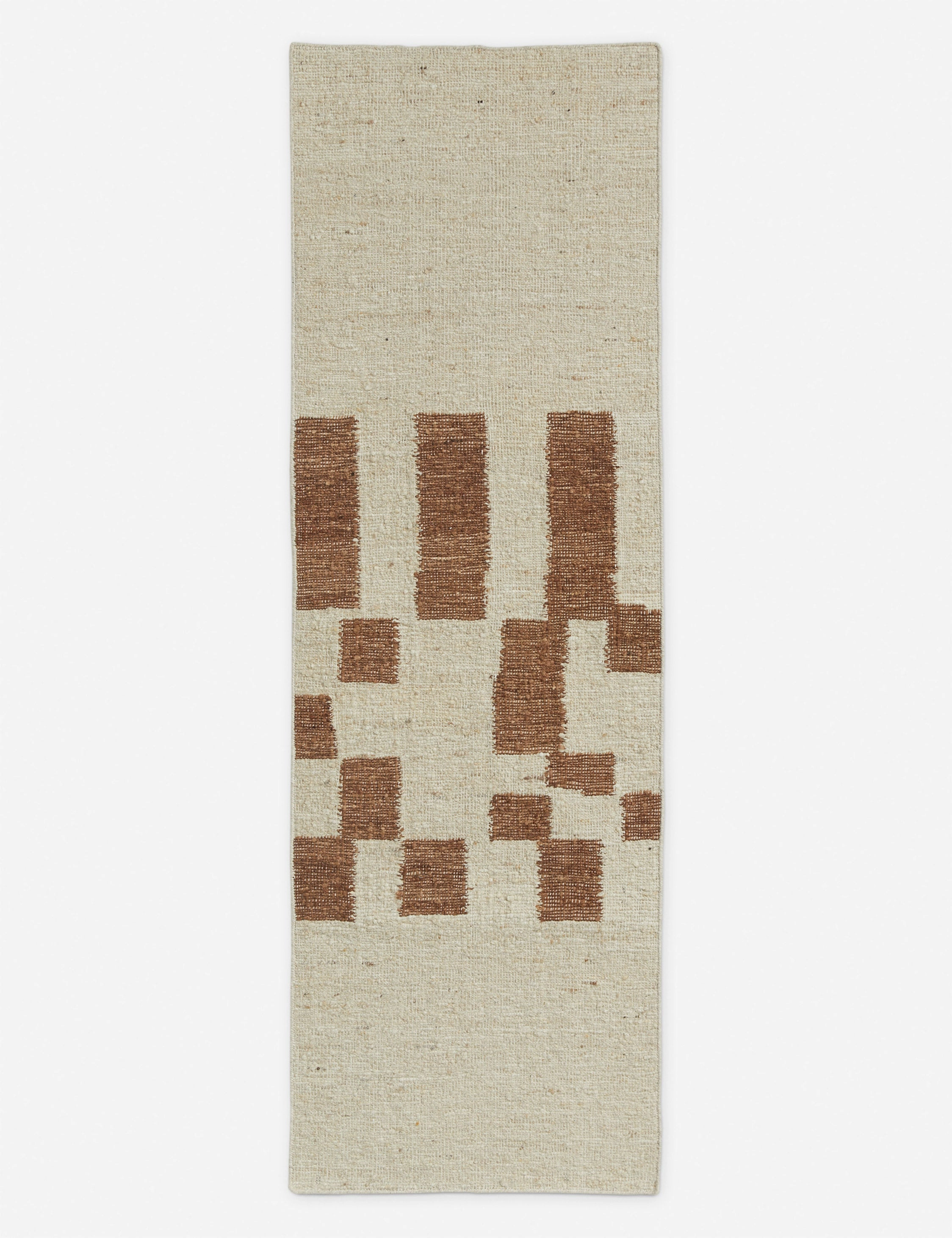 Mosaic Handwoven Wool Rug by lan Byrd