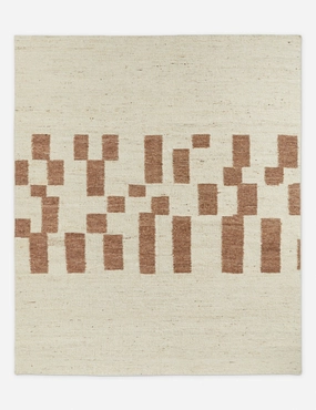 Mosaic Handwoven Wool Rug by lan Byrd