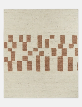 Mosaic Handwoven Wool Rug by lan Byrd