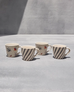 Nanjing Espresso Mug (Set of 4) clothes drying rack, folding drying rack