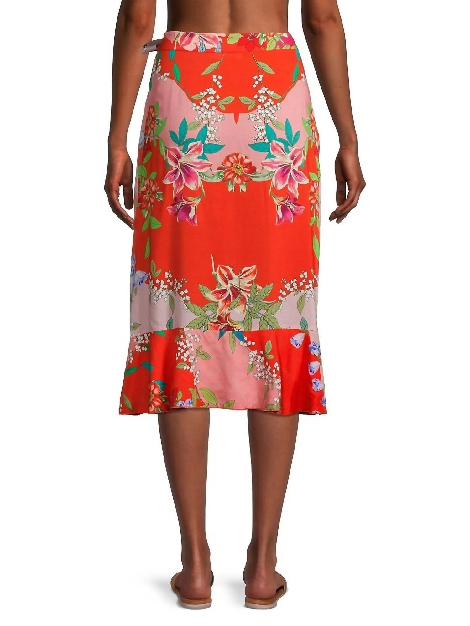 Nanya Wrap Skirt Cover Up In Multi