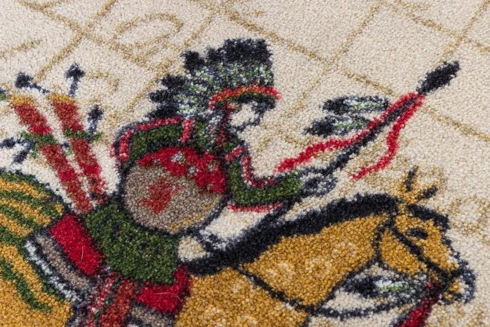 Native Battle Print Rugs