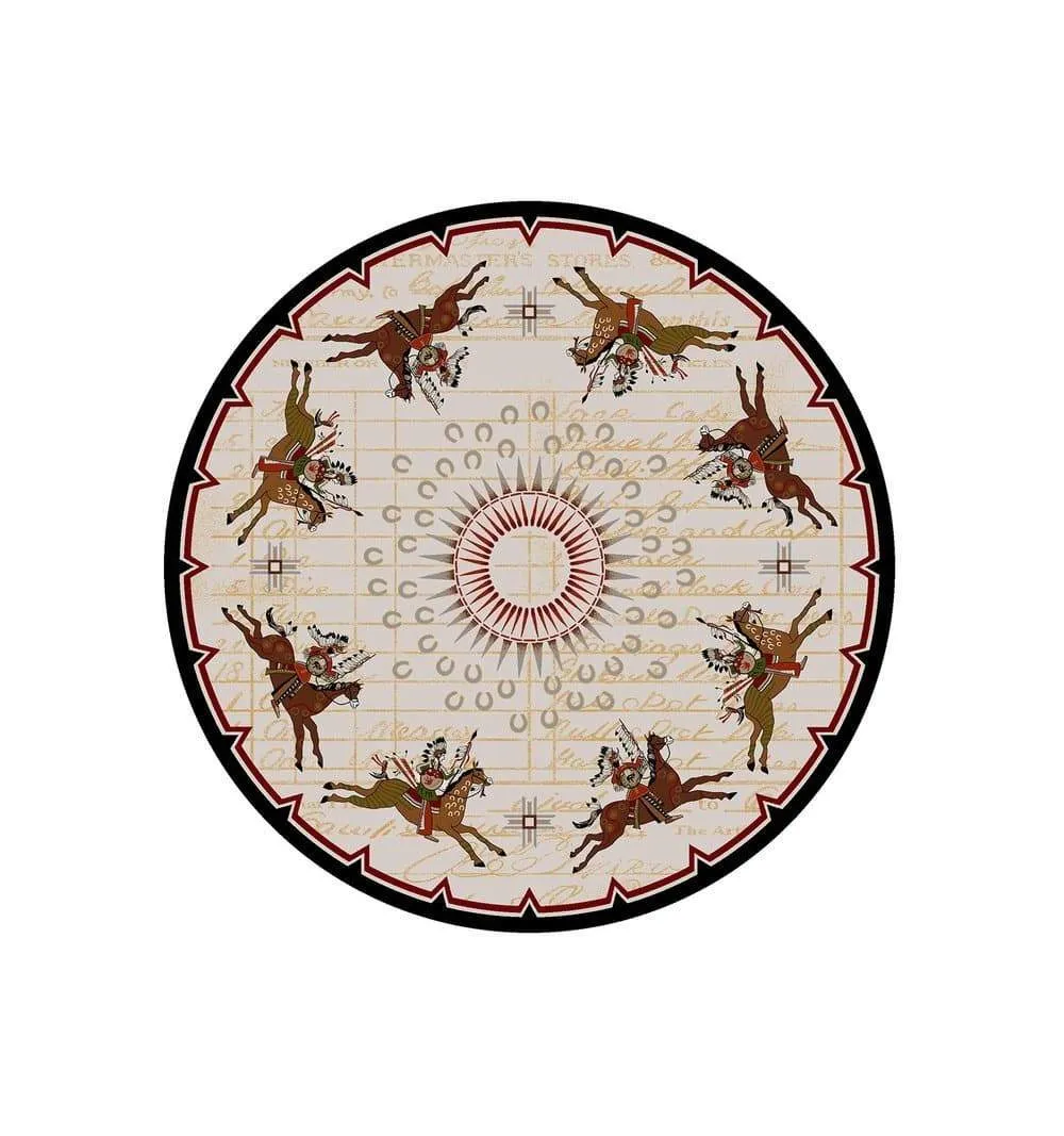Native Battle Print Rugs