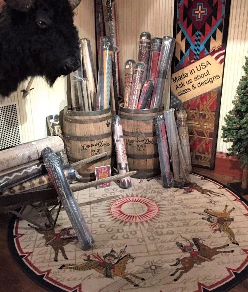 Native Battle Print Rugs