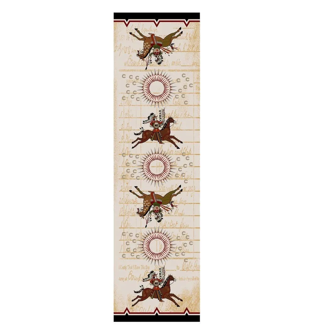 Native Battle Print Rugs