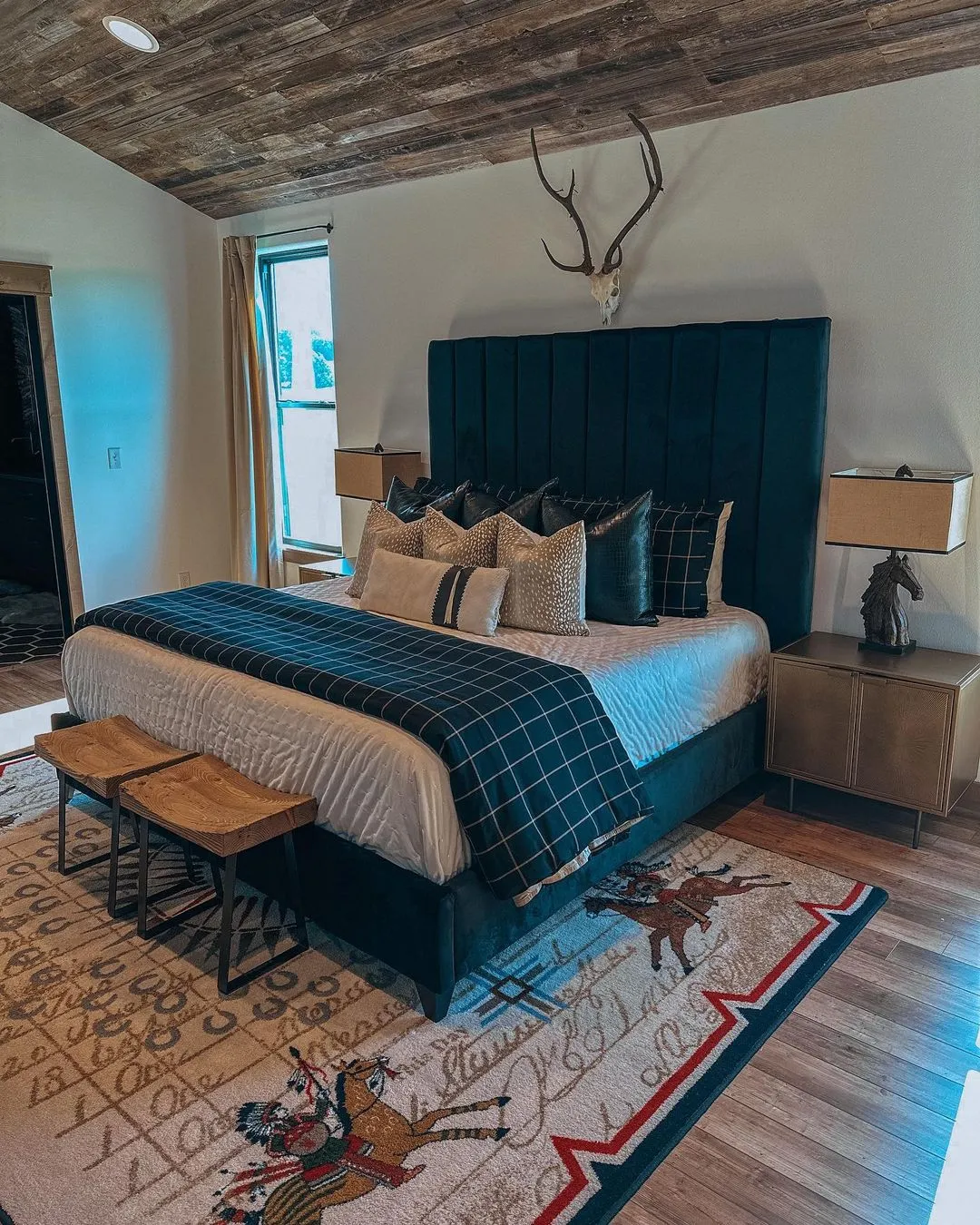 Native Battle Print Rugs