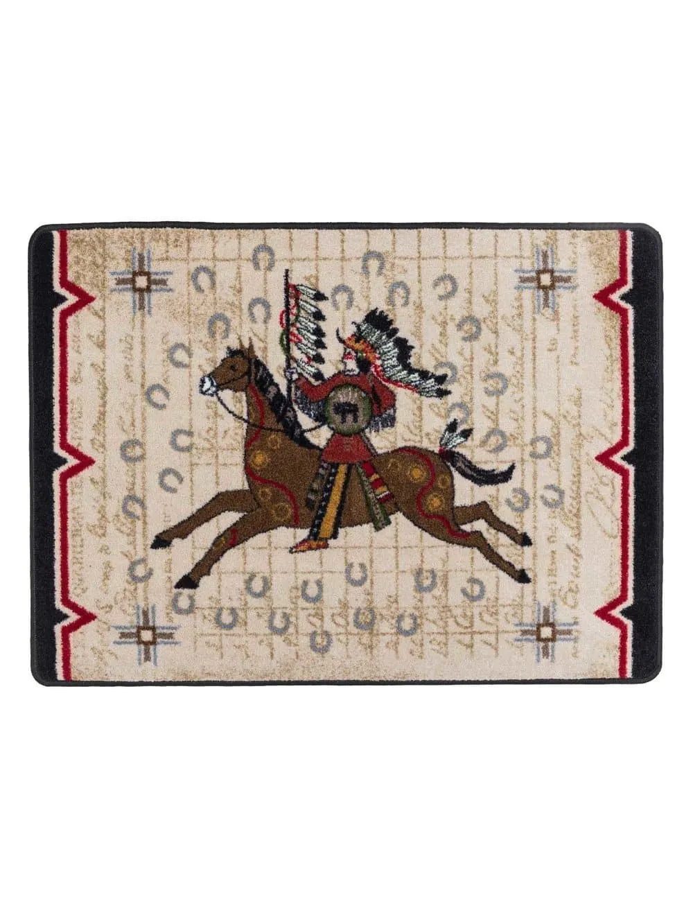 Native Battle Print Rugs