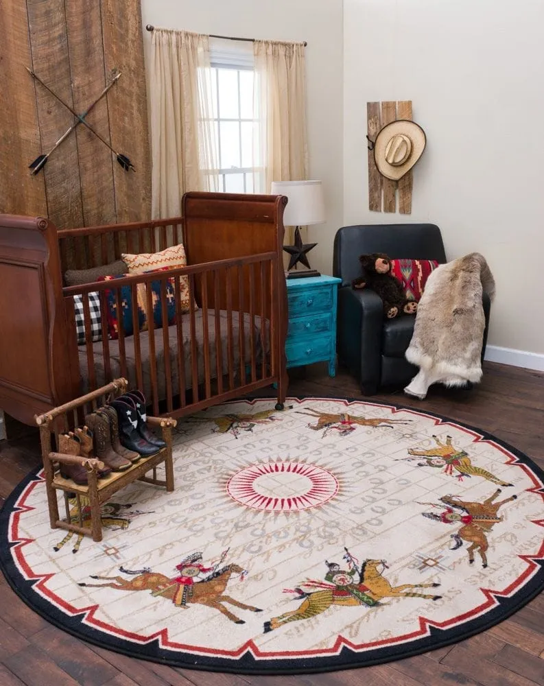Native Battle Print Rugs