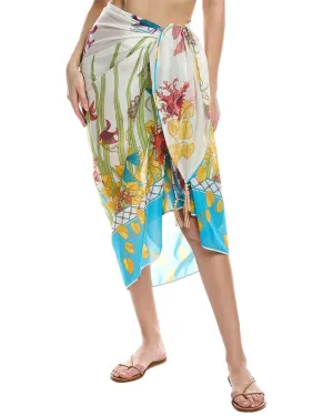 Natori Silk-Blend Caftan