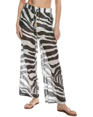 Natori Silk-Blend Pant