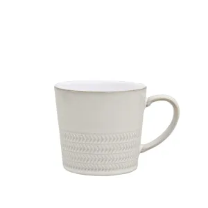 Natural Canvas Textured Mug, 300ml, Cream TV cabinet, media console