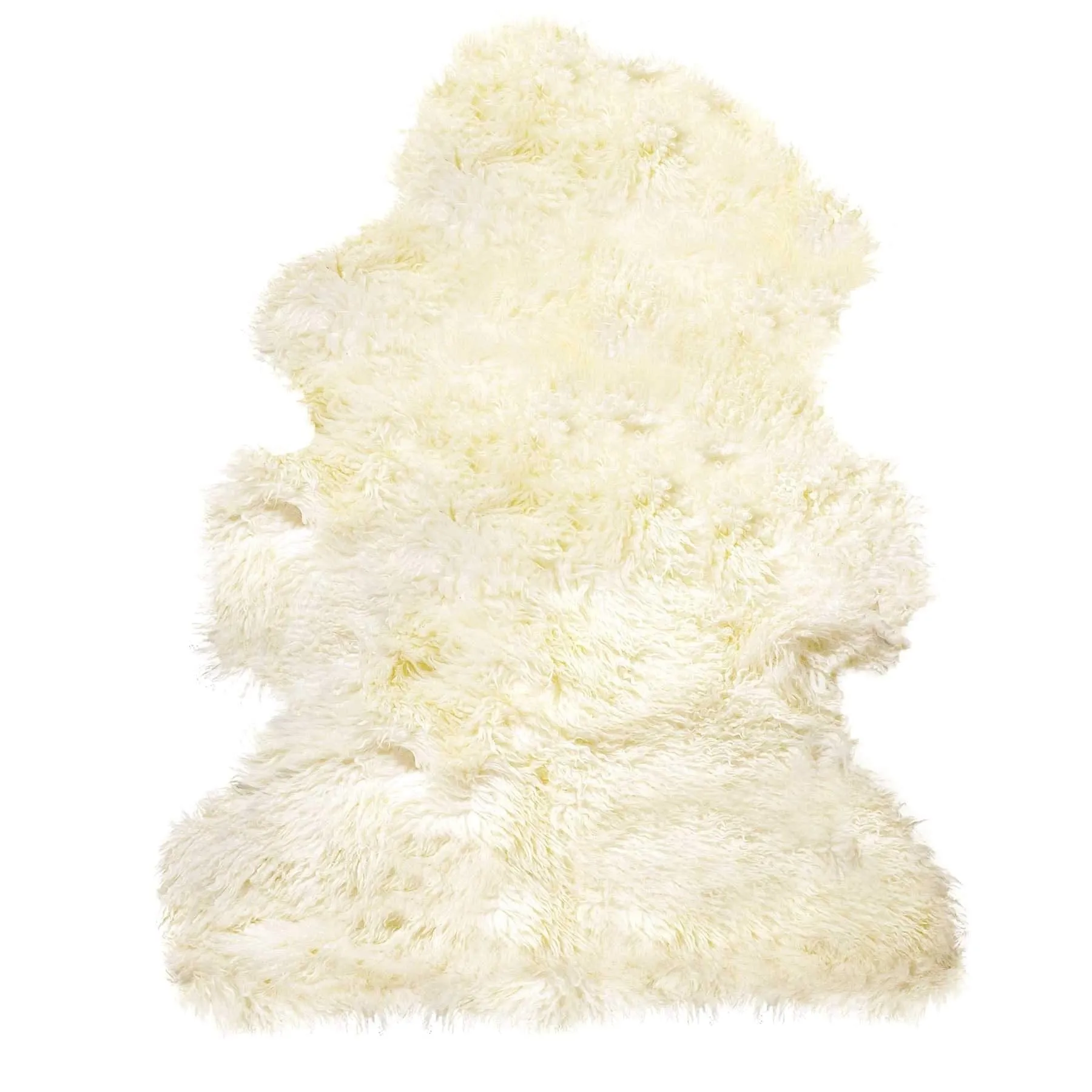 Natural Ivory Sheepskin Accent Rug sectional couch, U-shape sofa