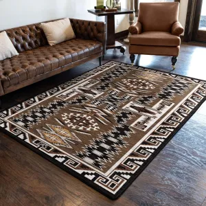 Natural Storm Rug Collection serving tray, cheese board