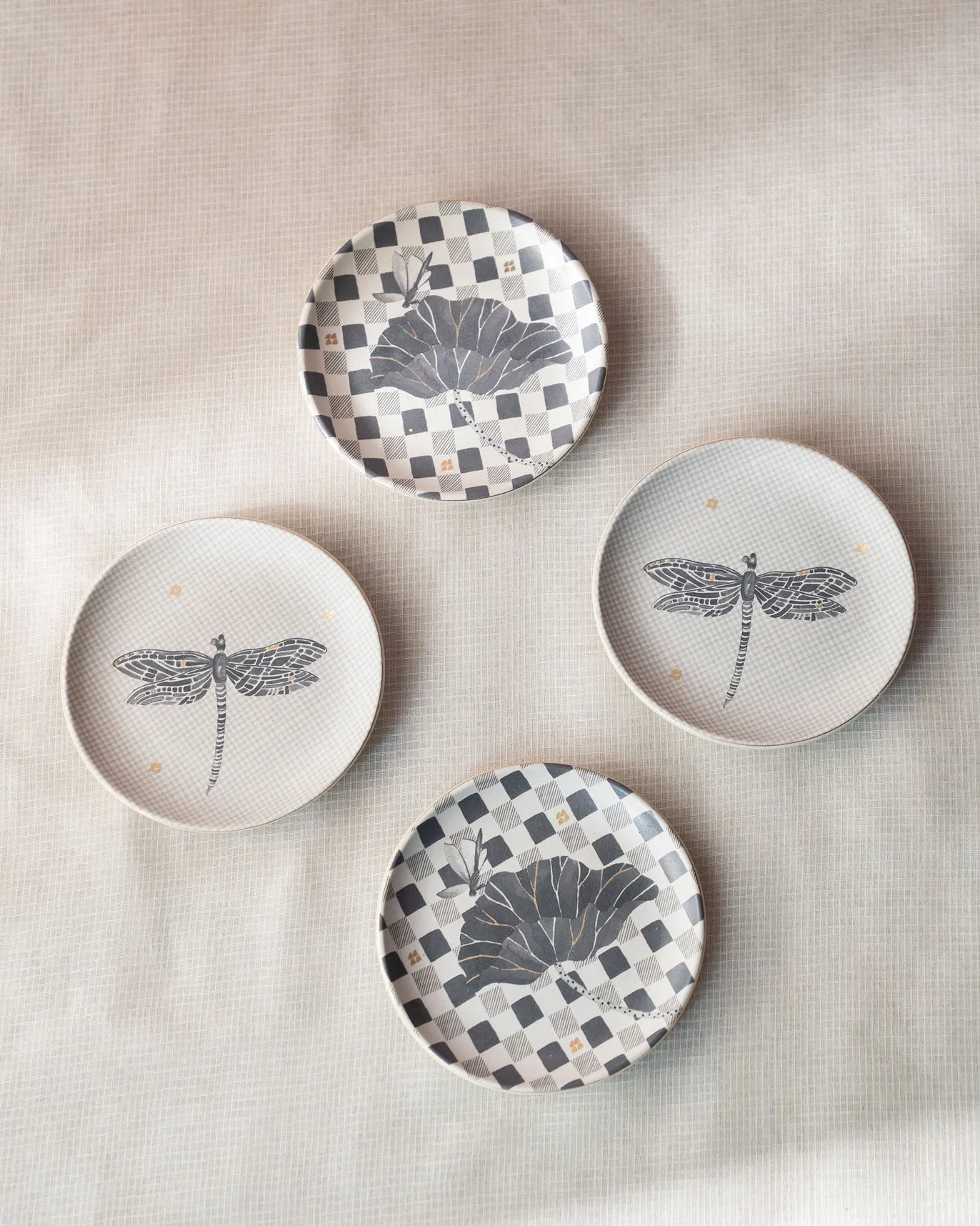 Nectar tea plates (set of 4) chef knife, kitchen knife