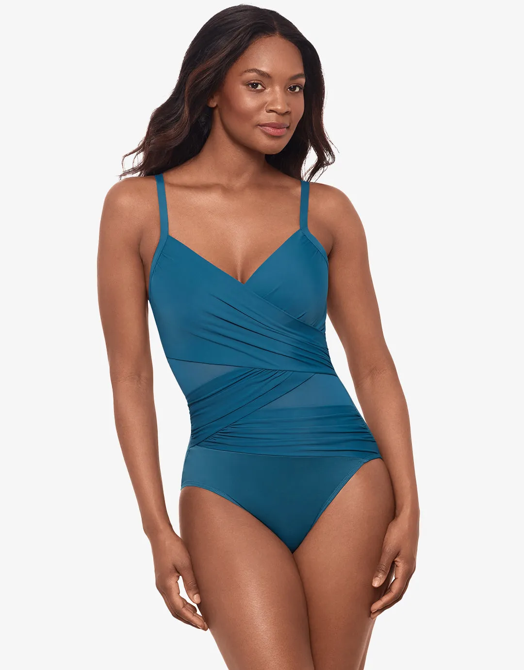 Network Mystique Swimsuit - Aegean