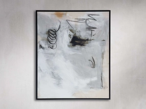 Neutral Markings Framed Print