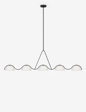 Nido Linear Chandelier by Kelly Wearstler