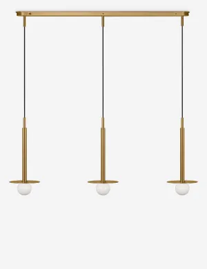 Nodes Linear Pendant by Kelly Wearstler