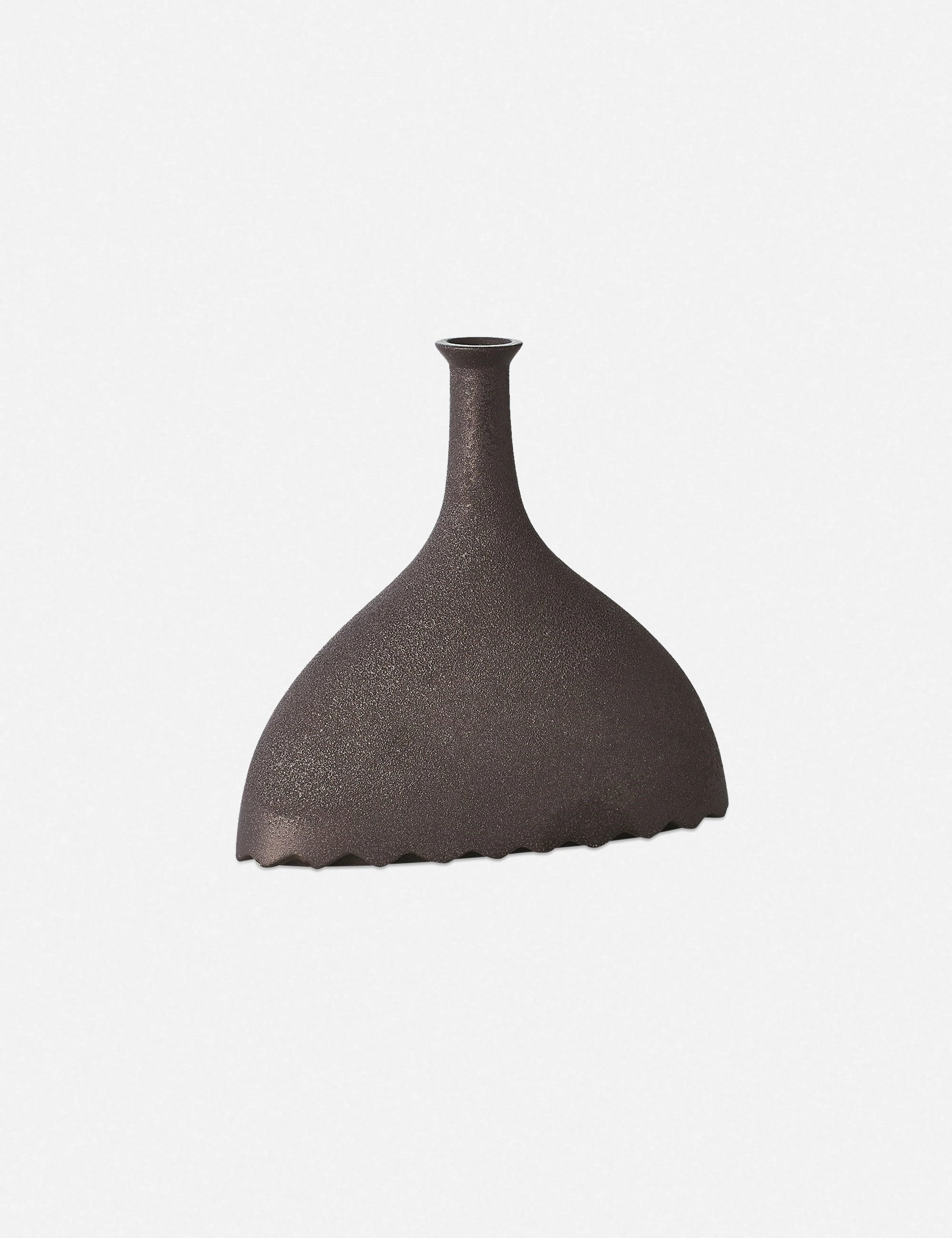 Noelle Geometric Decorative Vase, Black by Lemieux et Cie -  -