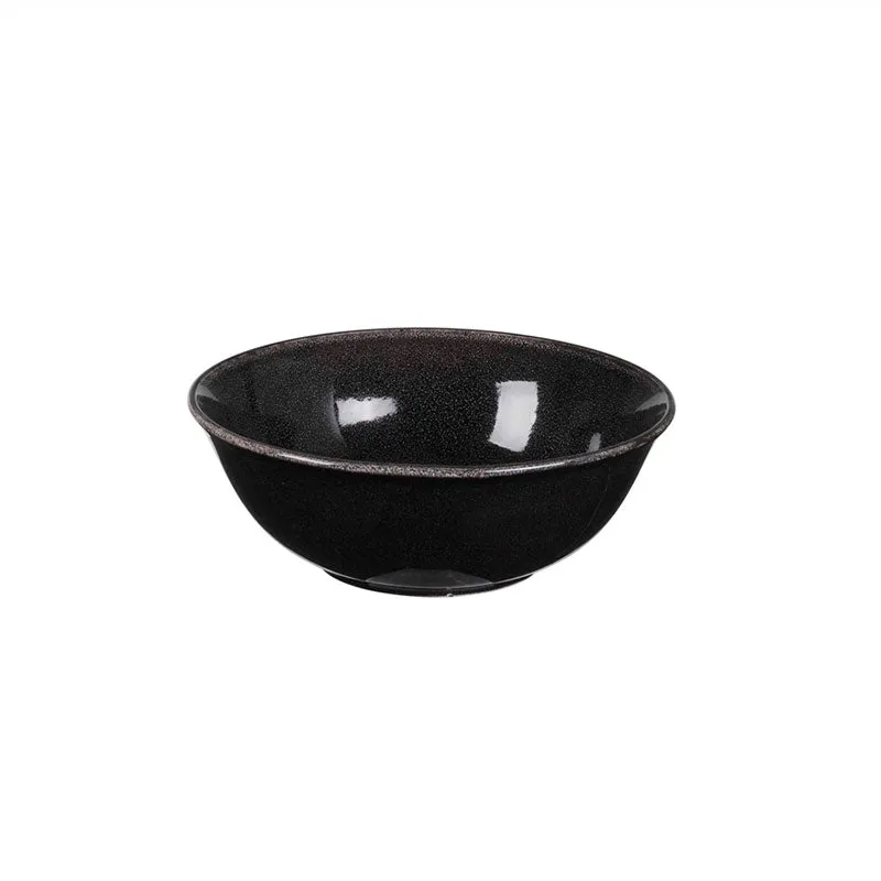 Nordic Coal Budda Bowl D21xm, Black TV cabinet, media console