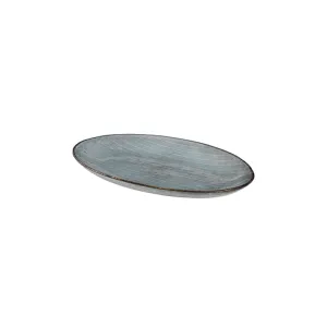 Nordic Sea Oval Plate, 22cm, Blue TV cabinet, media console