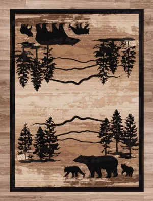 Northern Wildlife Area Rugs serving tray, cheese board