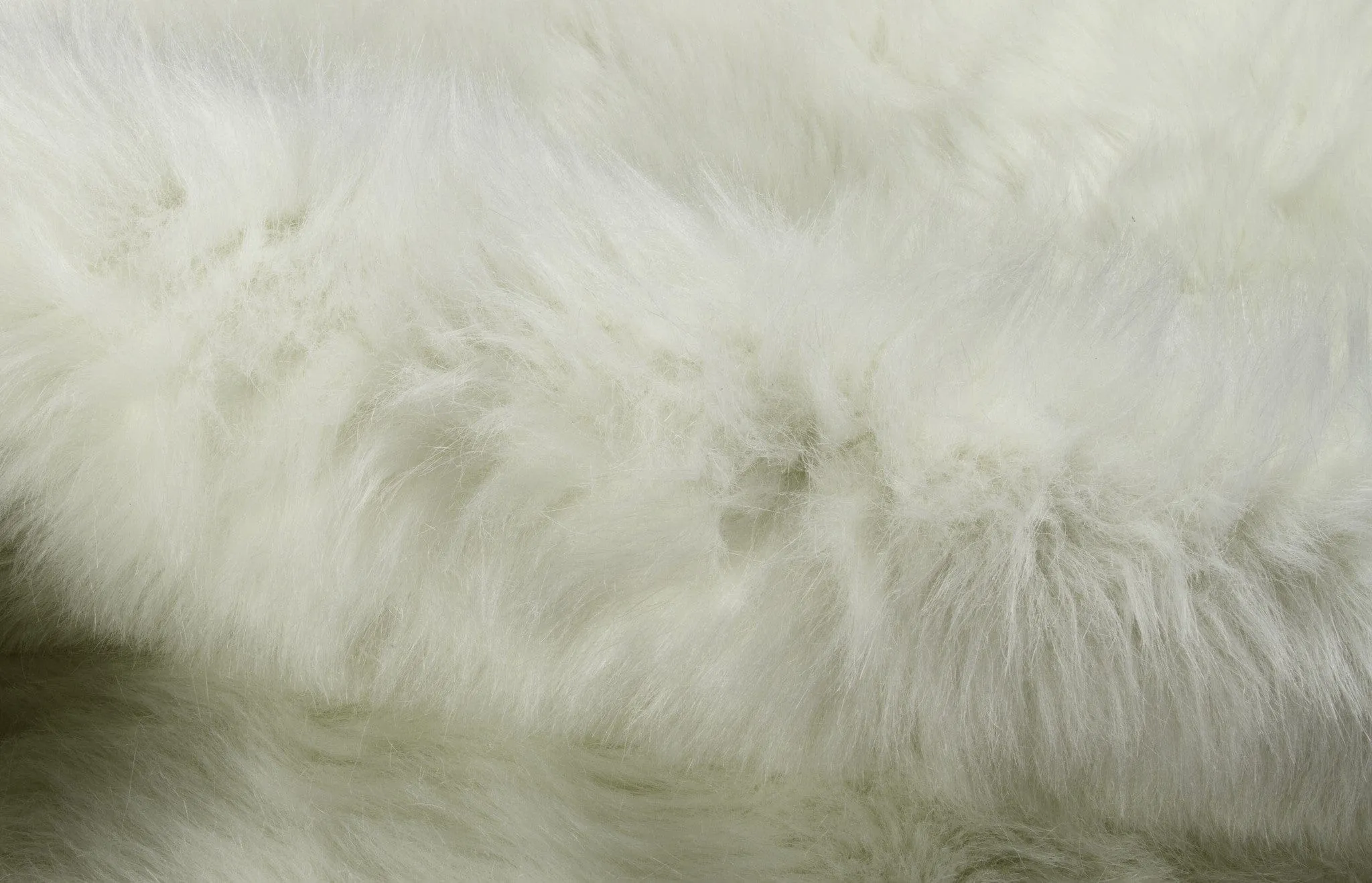 Off-White Faux Cowhide Rug