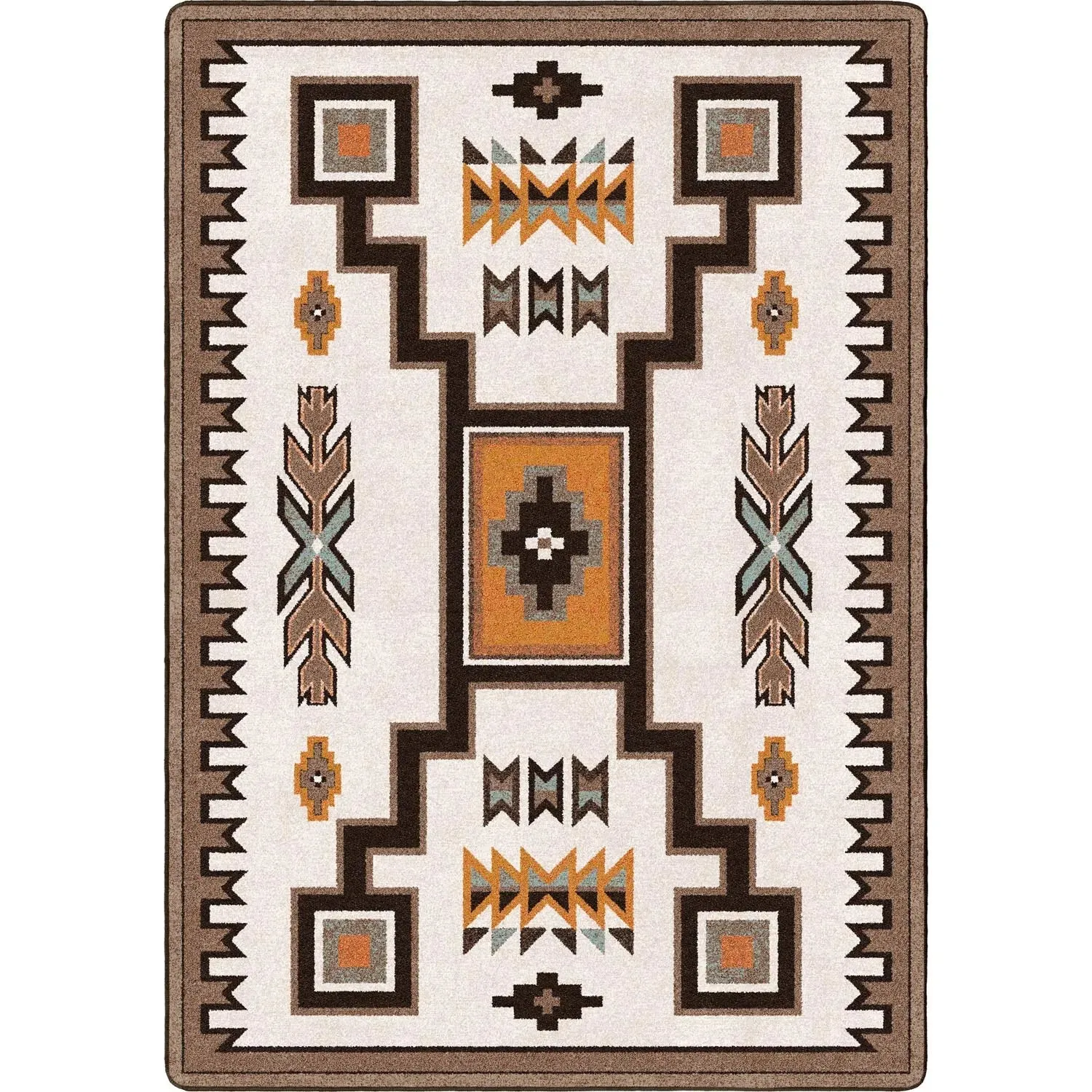 Old Crow Area Rugs - Available in four Colors