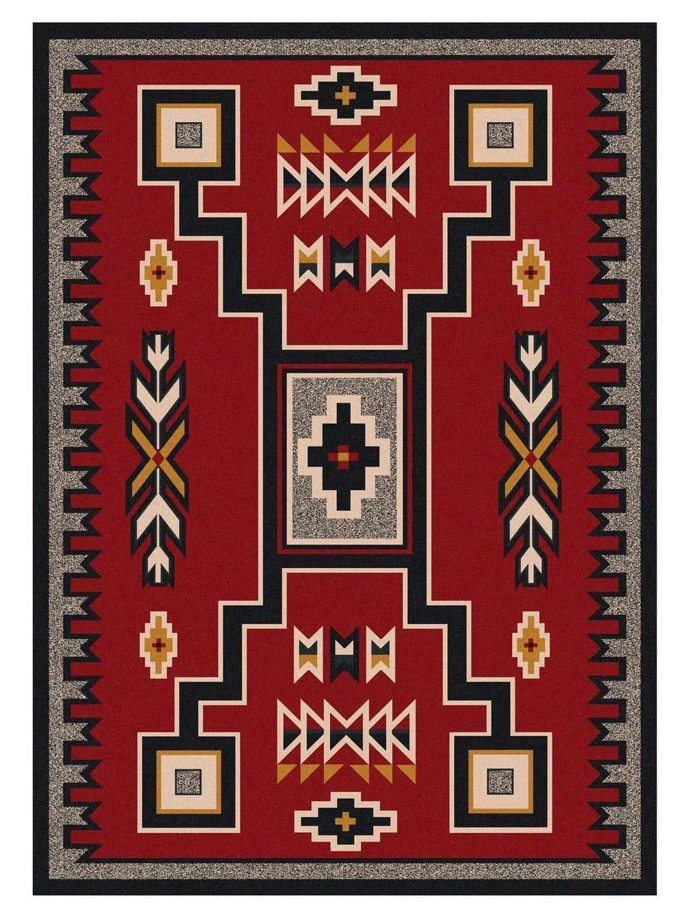 Old Crow Area Rugs - Available in four Colors