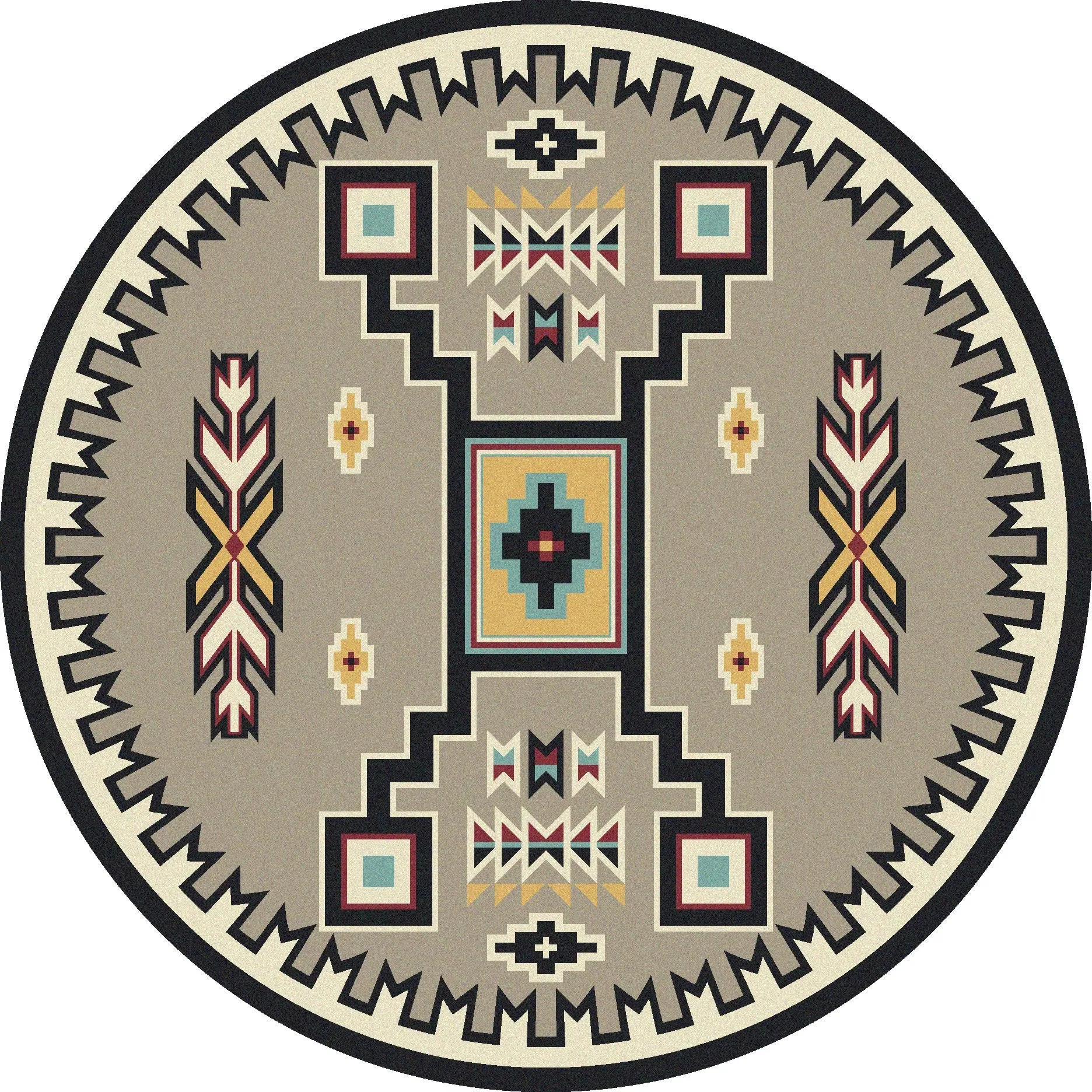 Old Crow Area Rugs - Available in four Colors