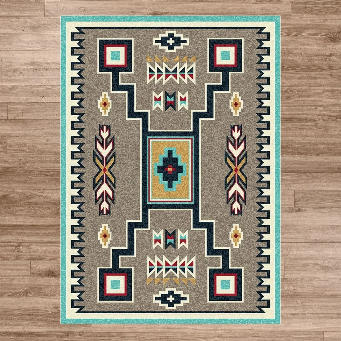 Old Crow Area Rugs - Available in four Colors