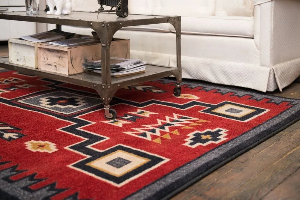 Old Crow Area Rugs - Available in four Colors