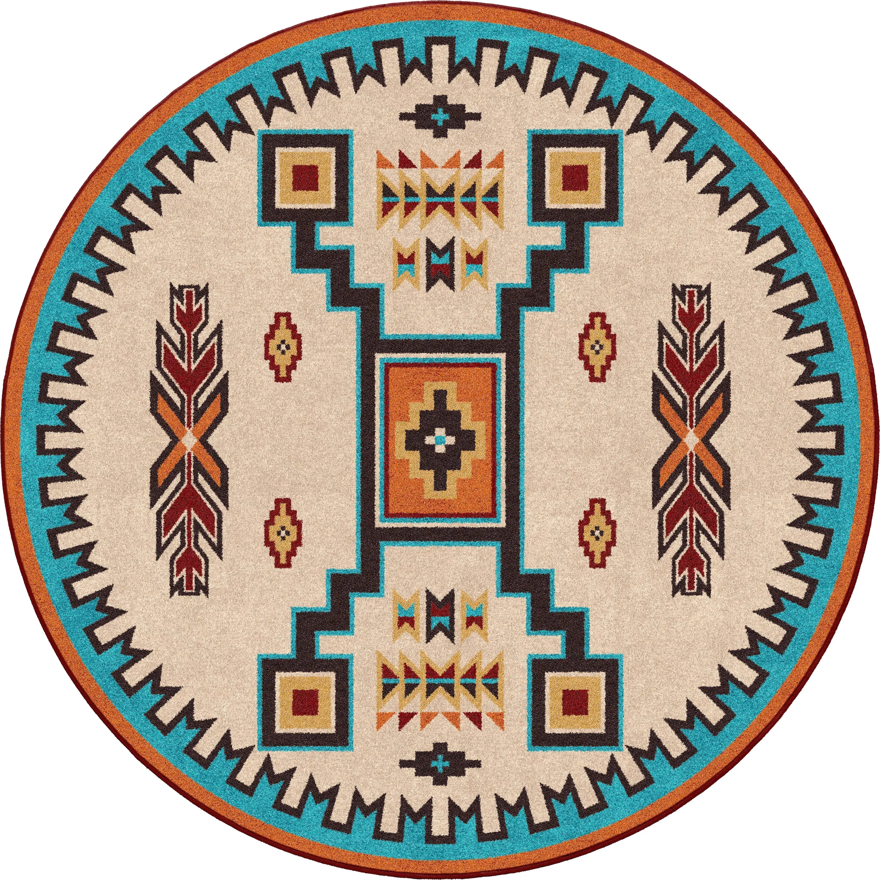 Old Crow Area Rugs - Available in four Colors