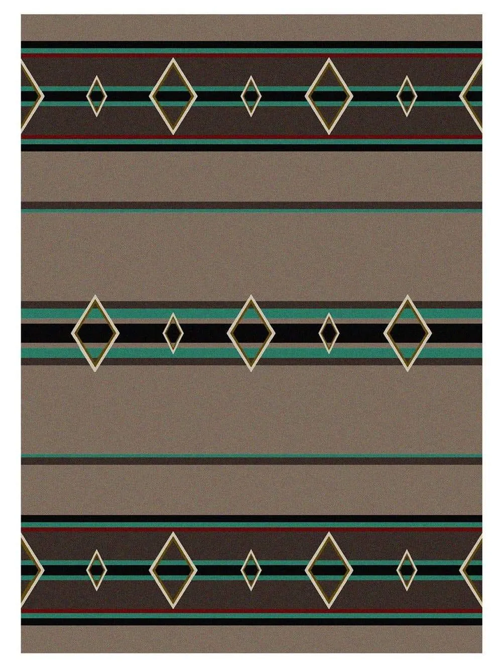 Old Timer Stone & Turquoise Rugs