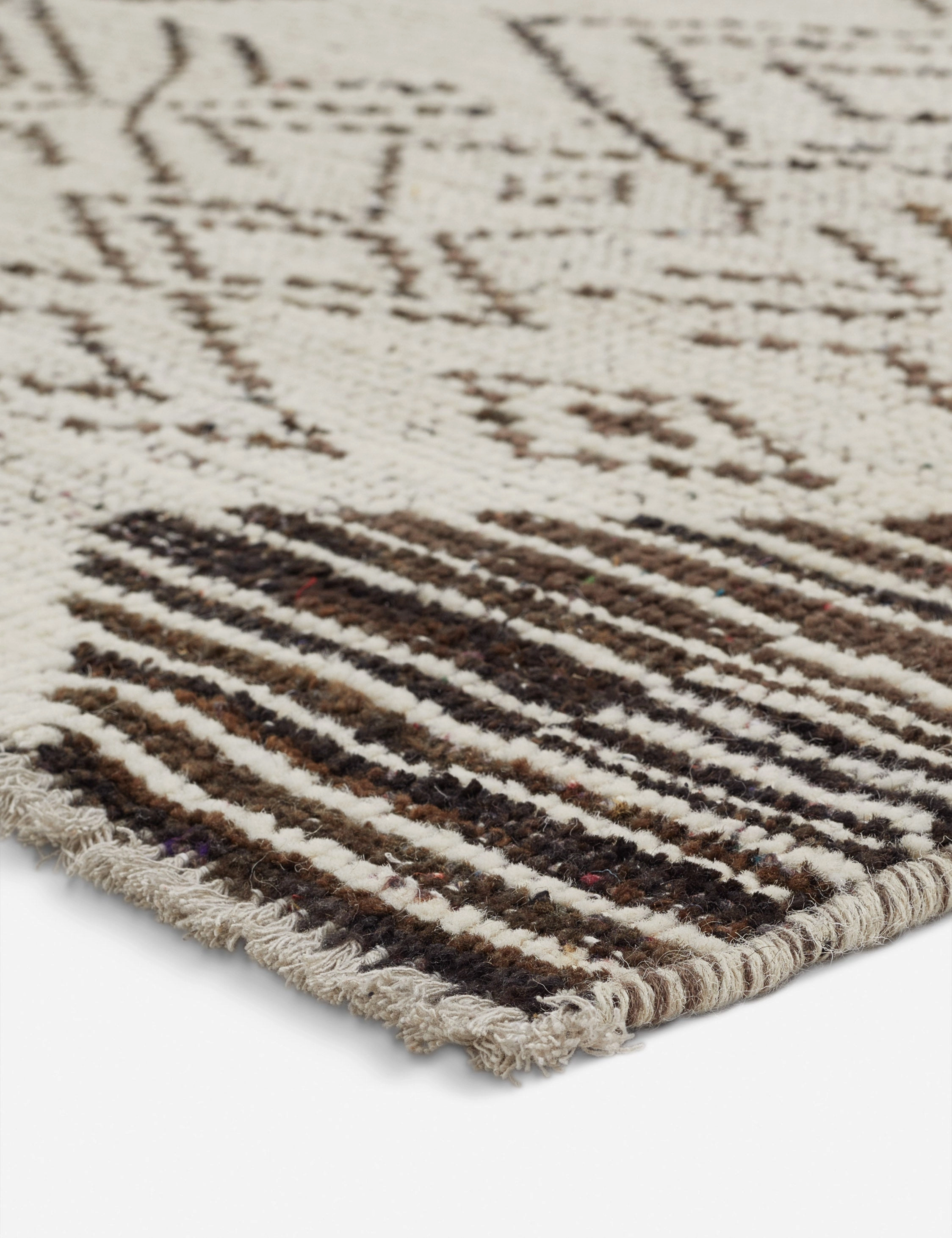 One-of-A-Kind Moroccan-Style Hand-Knotted Wool Rug No. 3, 6' x 8'8"