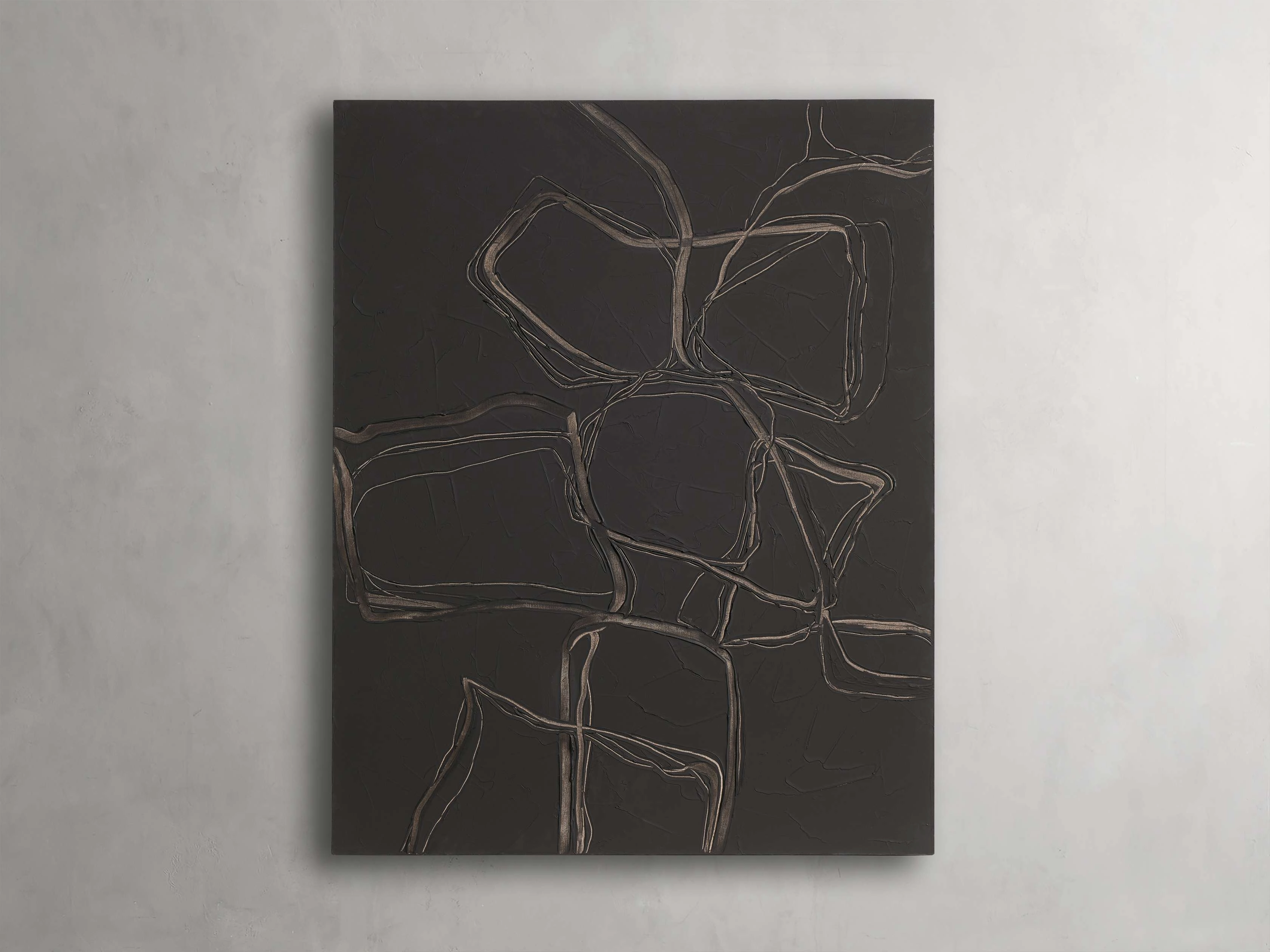 Onyx Maze Print